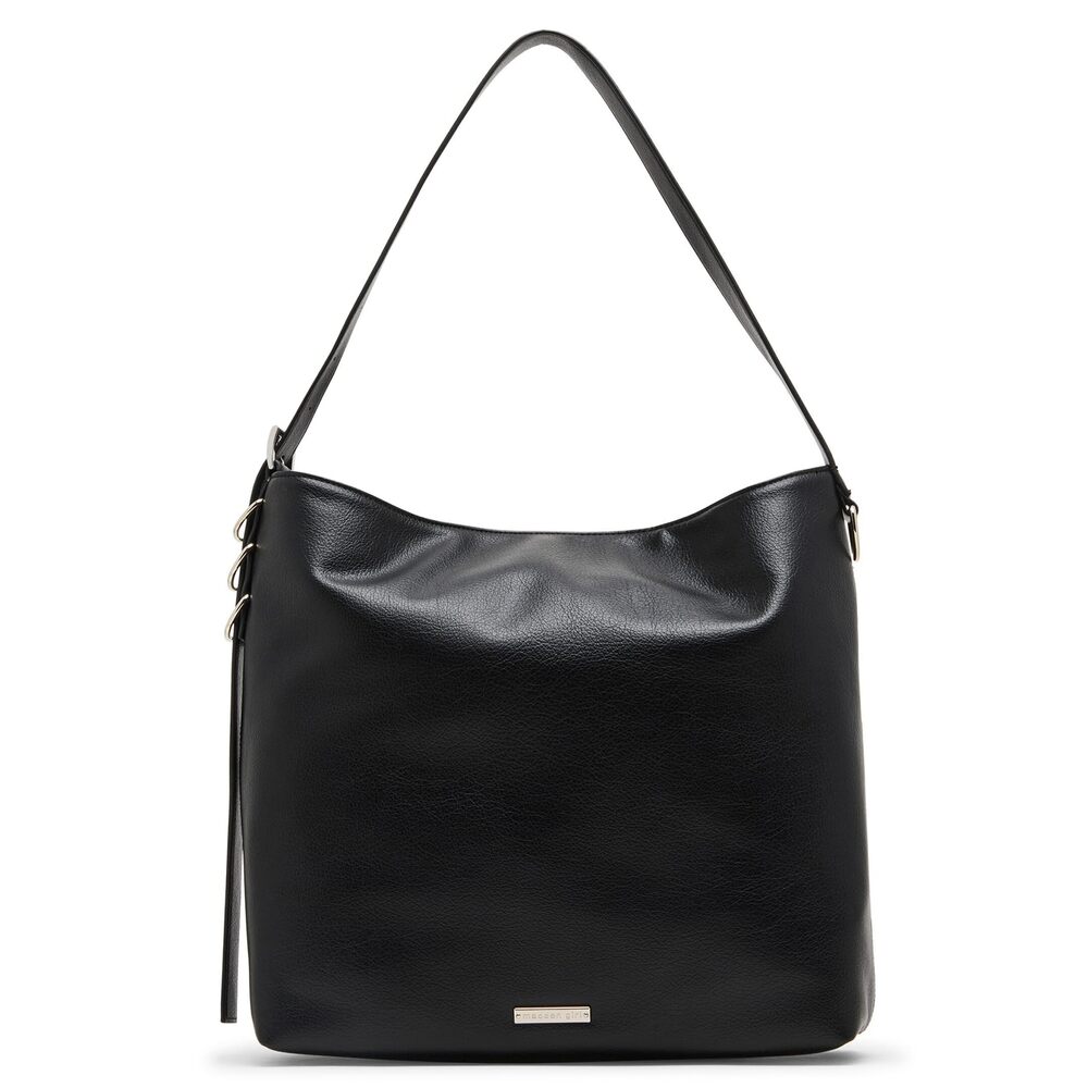 9237 Wyatt Shoulder Bag, Black, Small